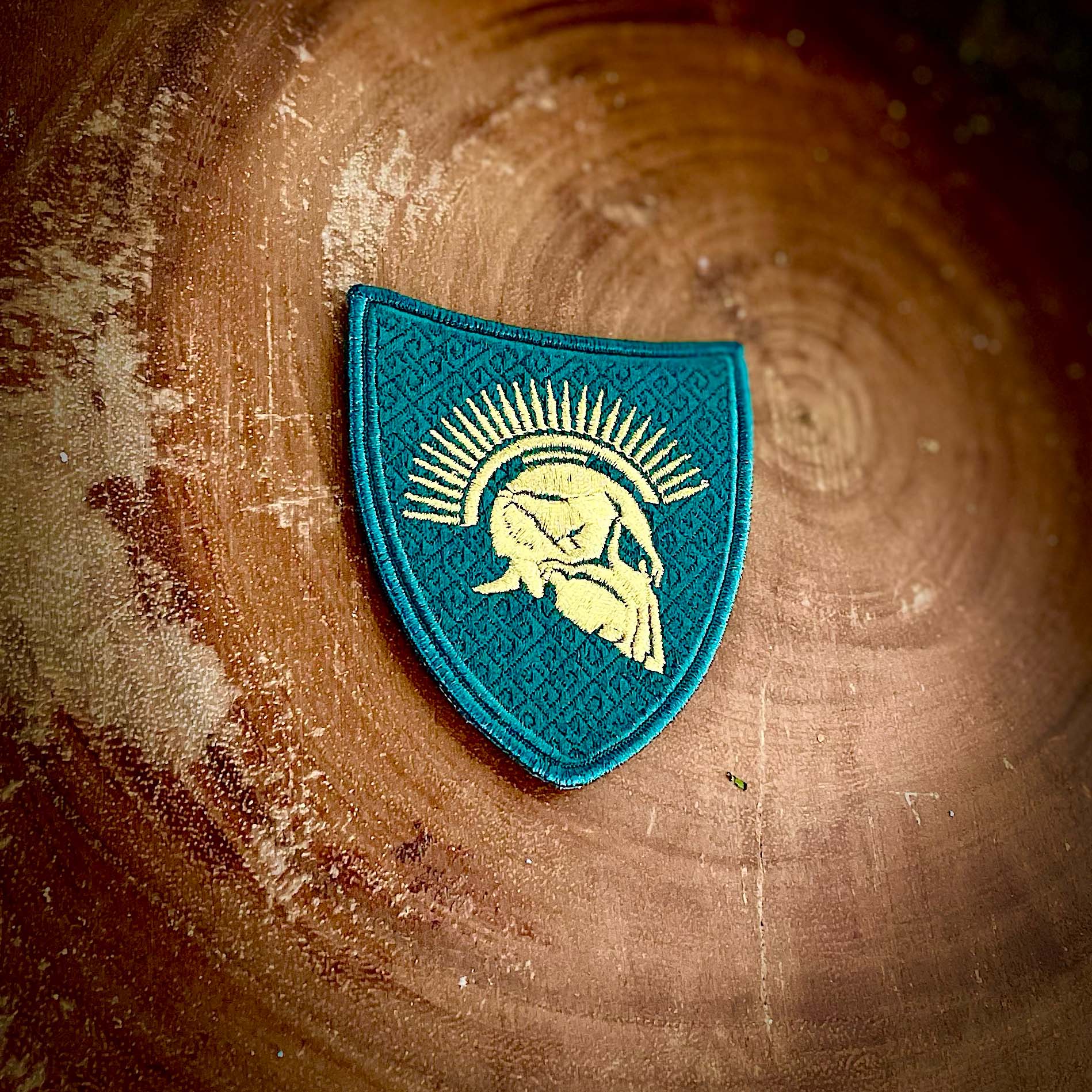 Quilted Emerald Spartan