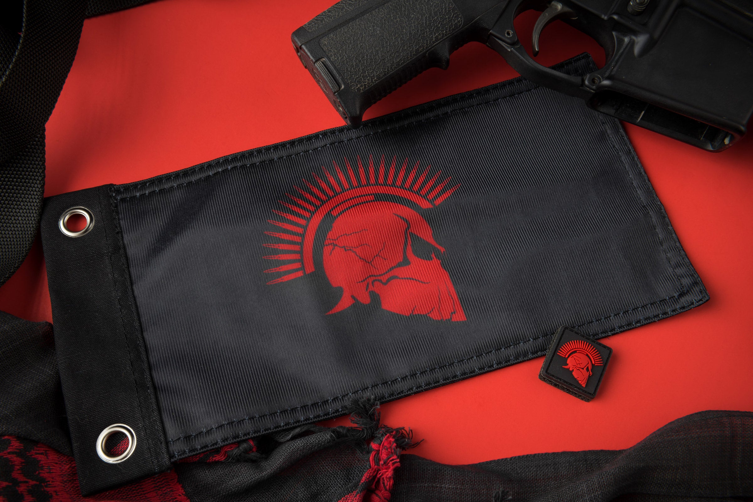 Blood Spartan Flag