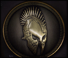 Bronze Spartan Pin