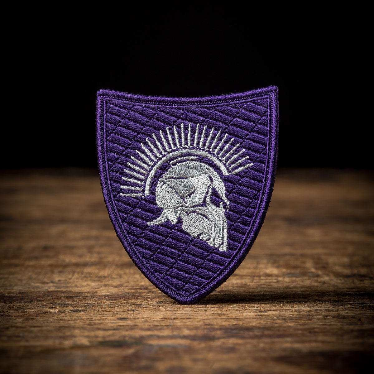 Purple Quilted Spartan